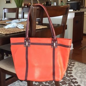 Orange Kate spade purse